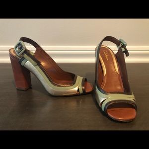 Cole Haan Nike Air sling back heels